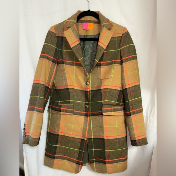 Antrhropologie Vilagallo Multicolor Plaid - Picture 2 of 16